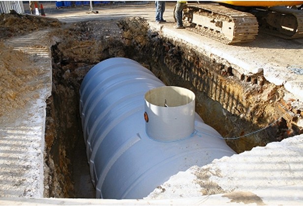 Two Chamber Septic Tank