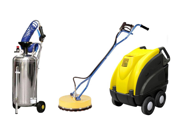 Chewing gum removal equipment