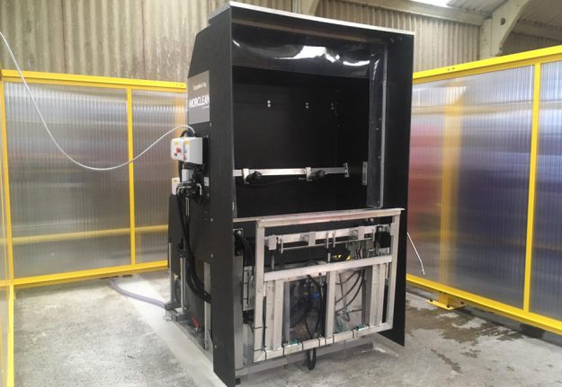 automatic bin washing machine