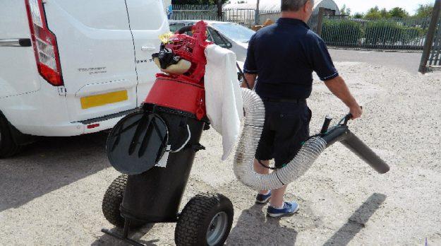 trollyvac Litter Collection Trolley Vacuum