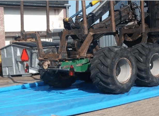 inflatable wash pad