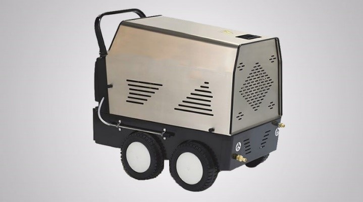 Hot water mobile demin pressure washer