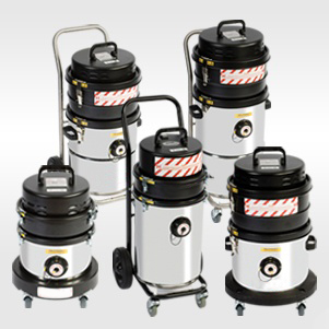 Type H compressed air-powered vacuum cleaners