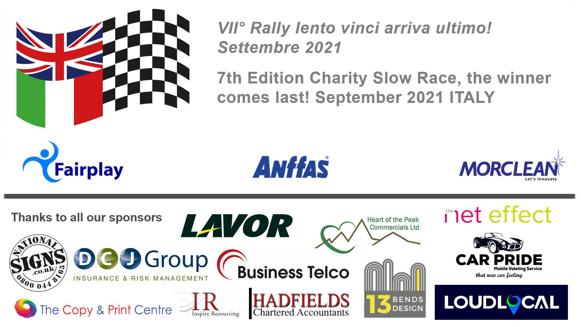 slow race 2022 sponsors
