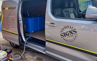 van packs vehicle mounted jet wash