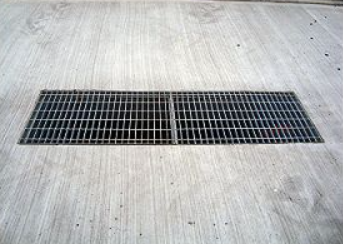 TD2000 toilet drop series grating