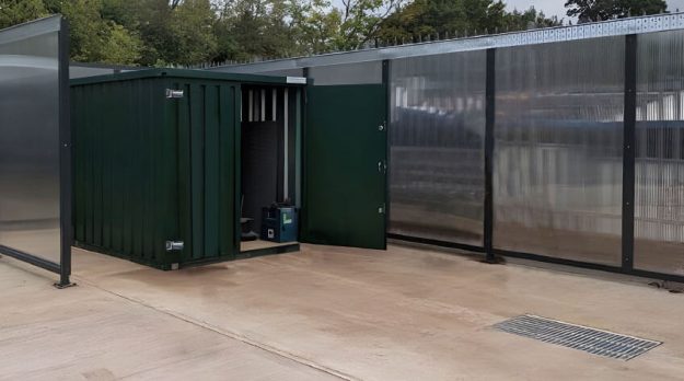 Installed Elsan toilet drop for motorhomes