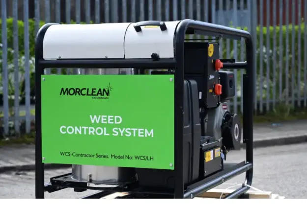 environmentally friendly weed control system for contractors hot water weed control machine