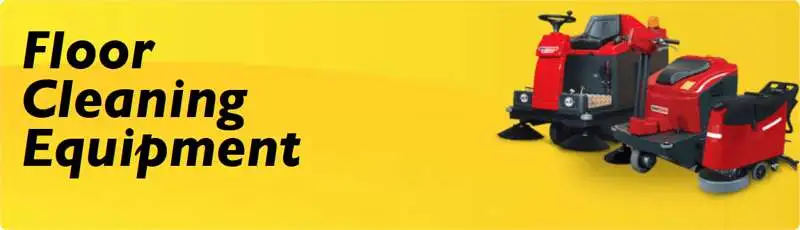 Industrial floor cleaning equipment