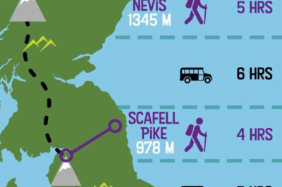 The grueling three peaks challenge