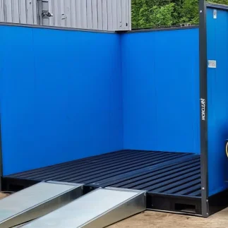 Installation of Wash Pad Pro-2 Water Reclaim