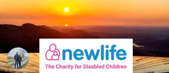 Morclean supports Mark and Kerry fundraising for newlife