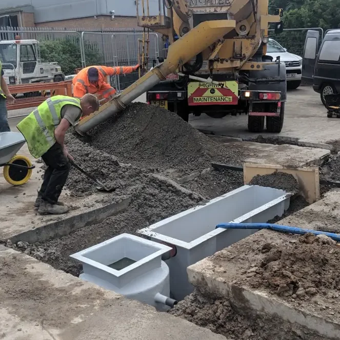 Packaged Pump Stations installation