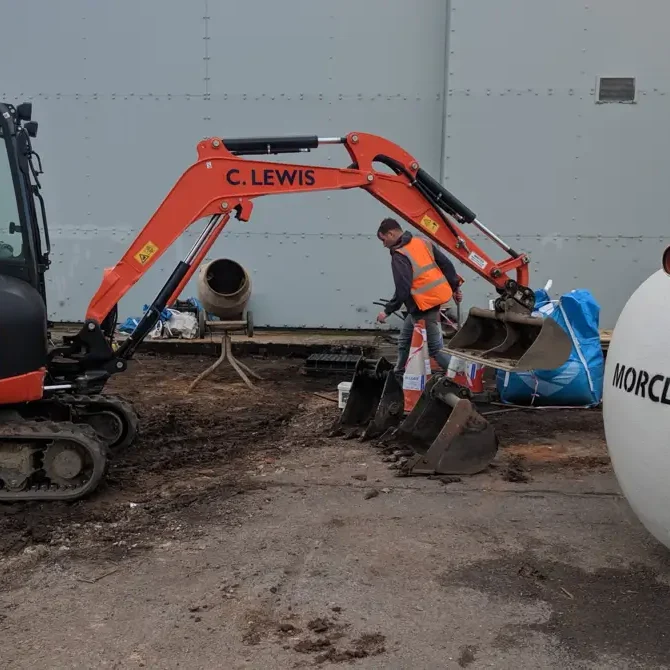 Packaged Pump Stations installation